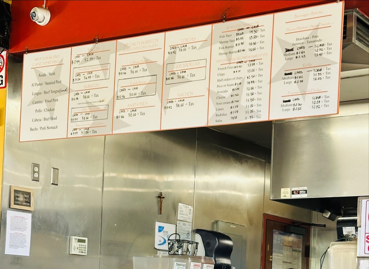 La Estrella Tacos #1 Menu - Image 6